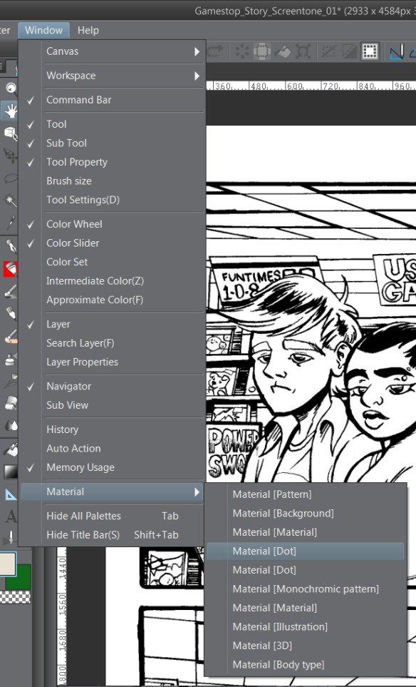 Digital tone layer stack