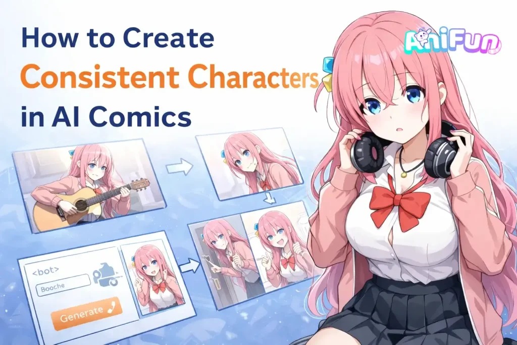 Manga character consistency