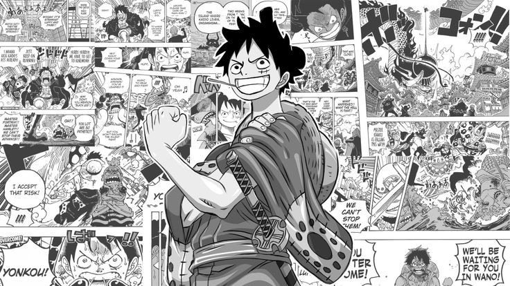 Manga manuscript boundaries