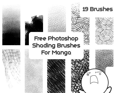 Manga shading variations