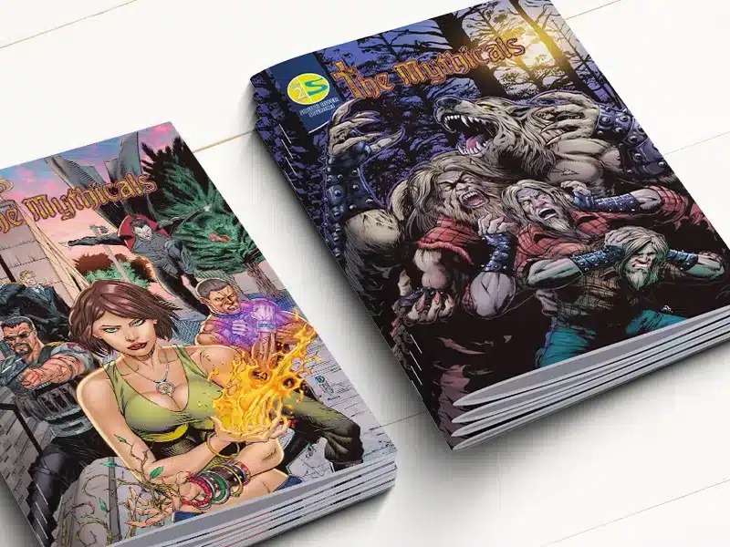 Printed manga detail