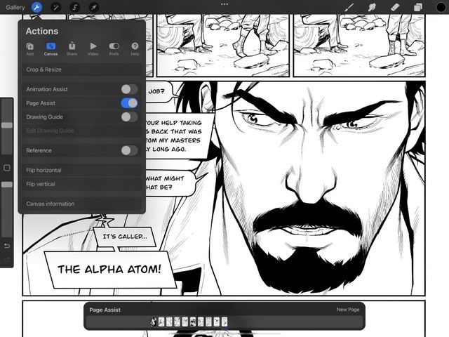 drawing canvas resolution