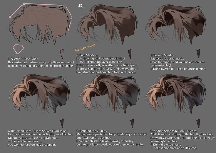 hair correction overlay