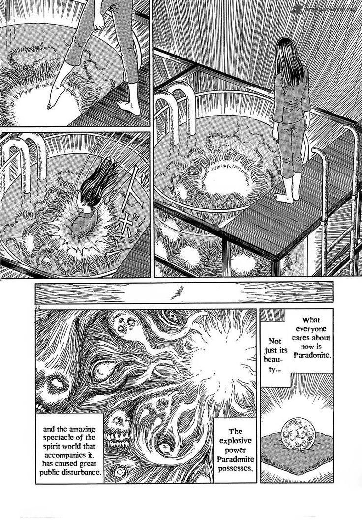 layered manga pages