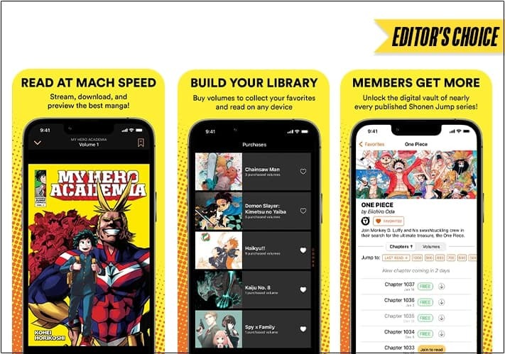 manga app choices