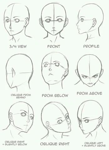 manga character practice