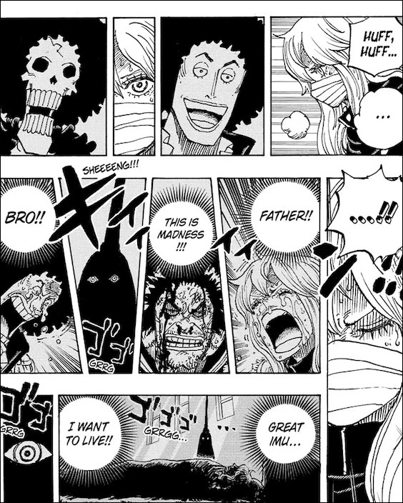 manga conversation reaction panels