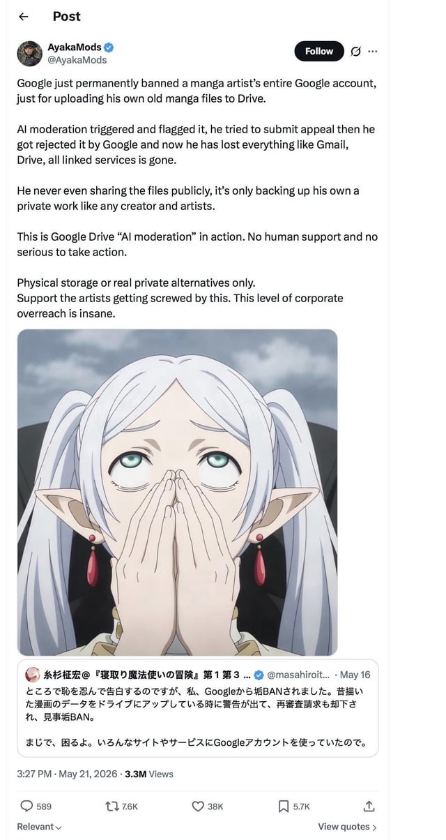 manga creator backups