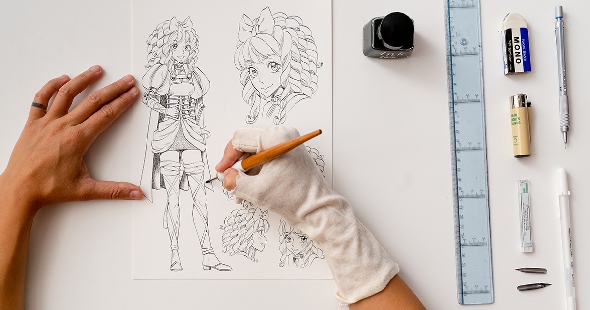 manga drawing tools