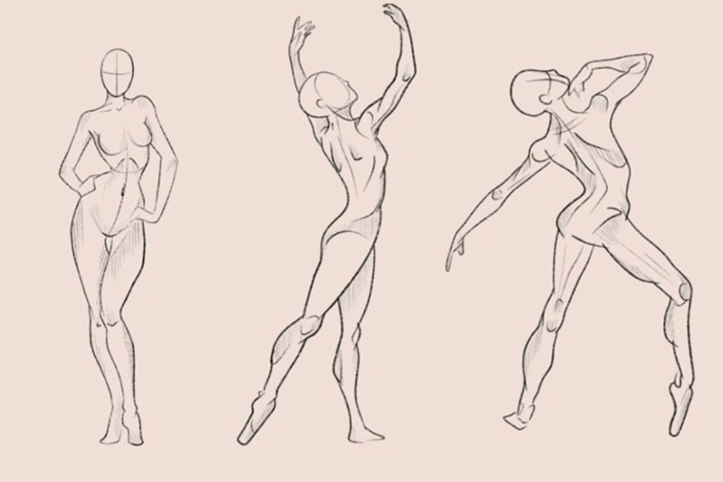 manga gesture lines
