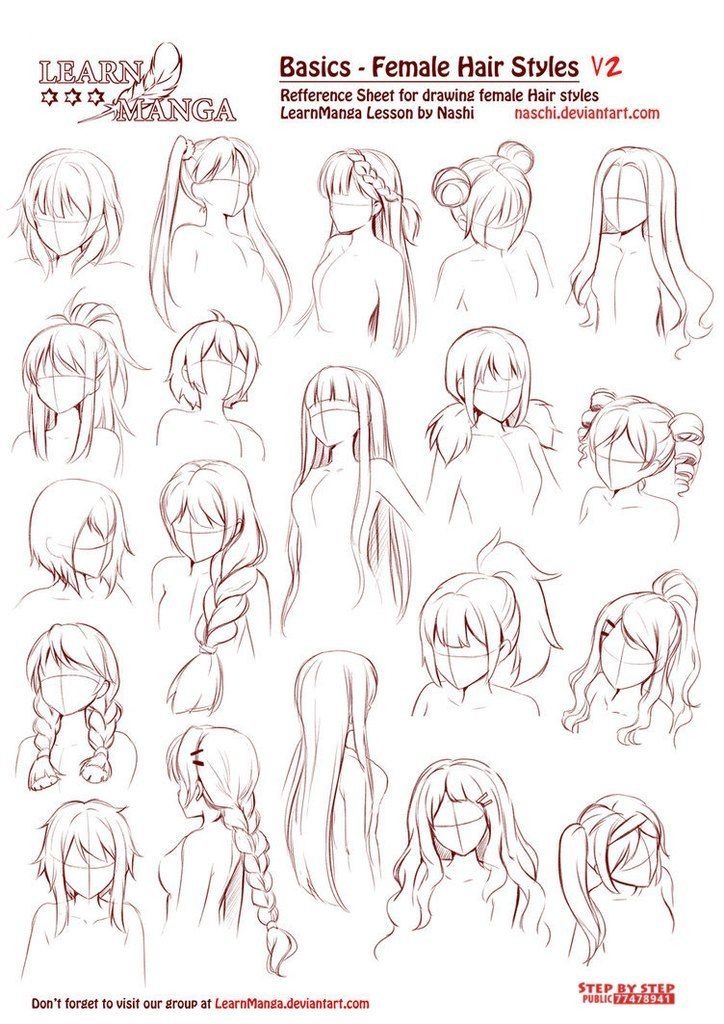 manga hair mistakes