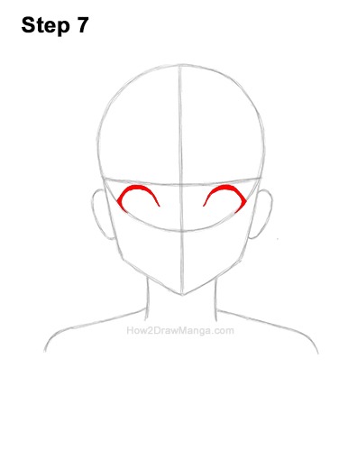 manga head construction