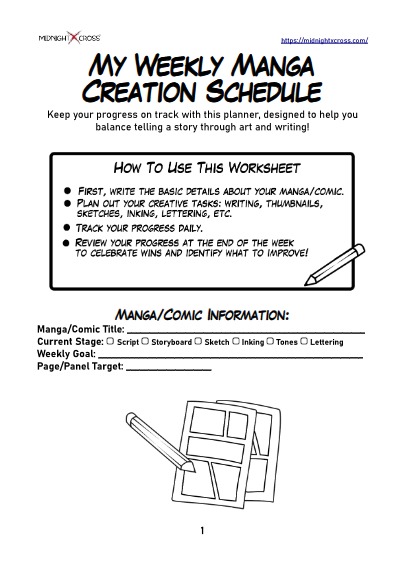 manga project goals