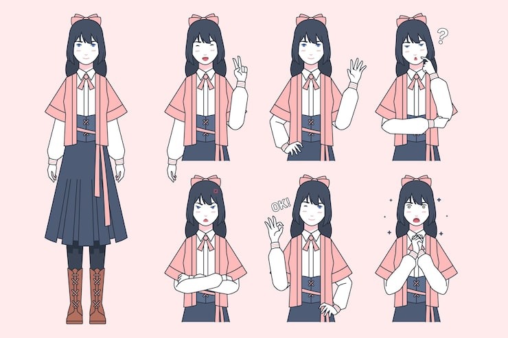 manga reference sheet