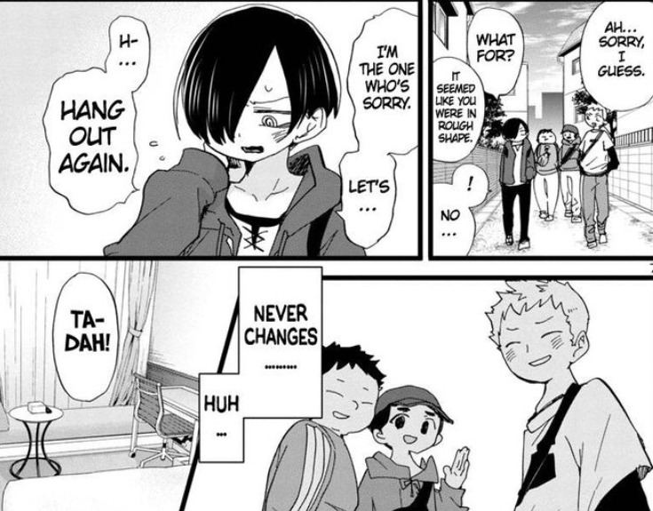 manga revision comparison