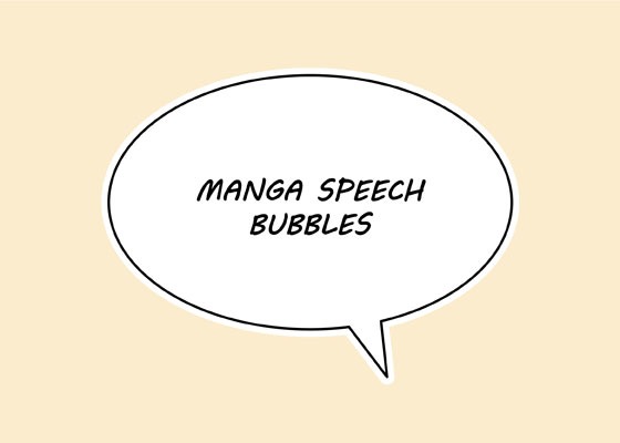 manga speech balloon