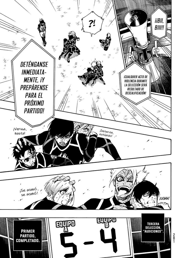 numbered manga panels