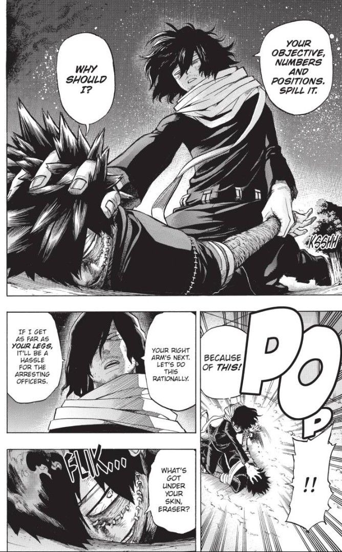numbered manga panels
