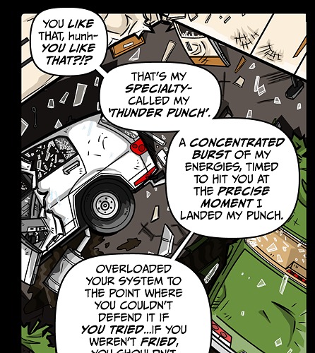 overlapping dialogue balloons