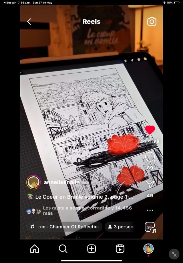 procreate page organization