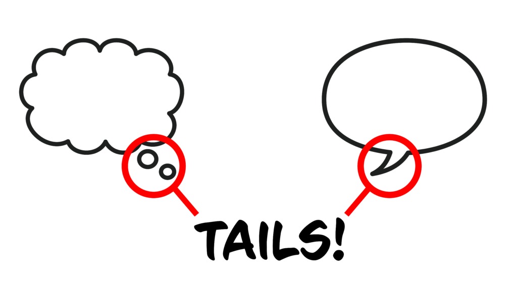 speech balloon speaker tails
