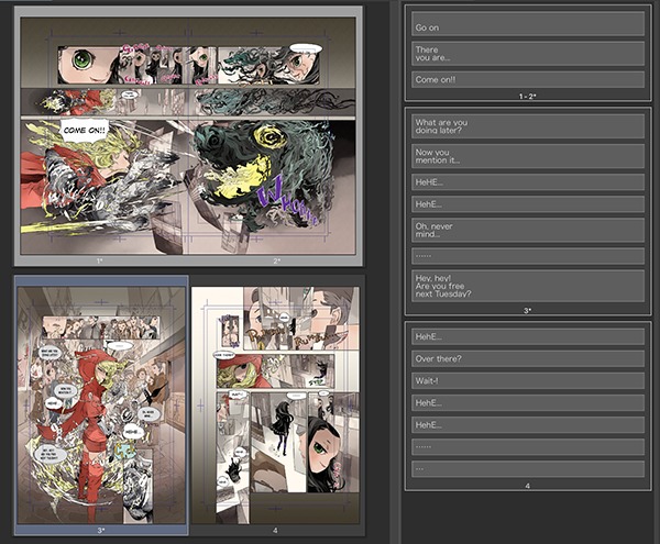 story page allocation
