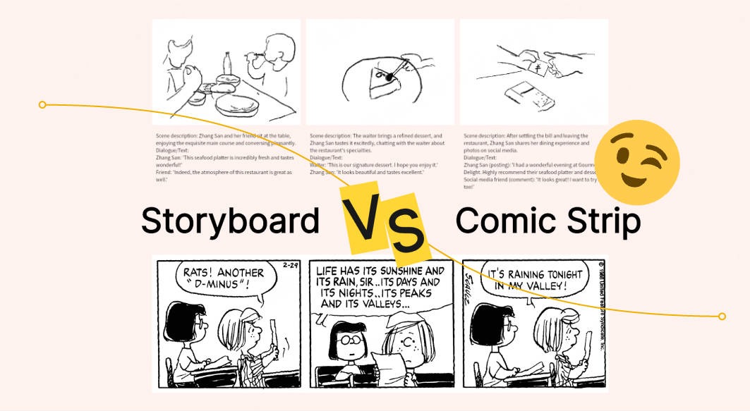 storyboard script alternatives