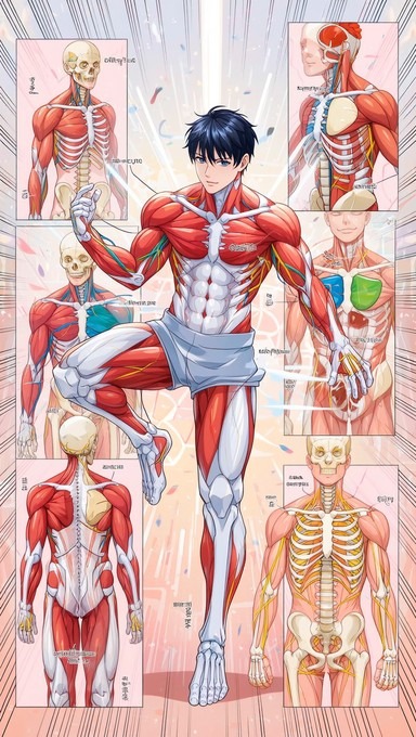 stylized manga anatomy