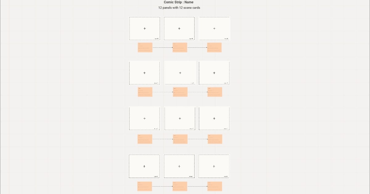 twelve page storyboard