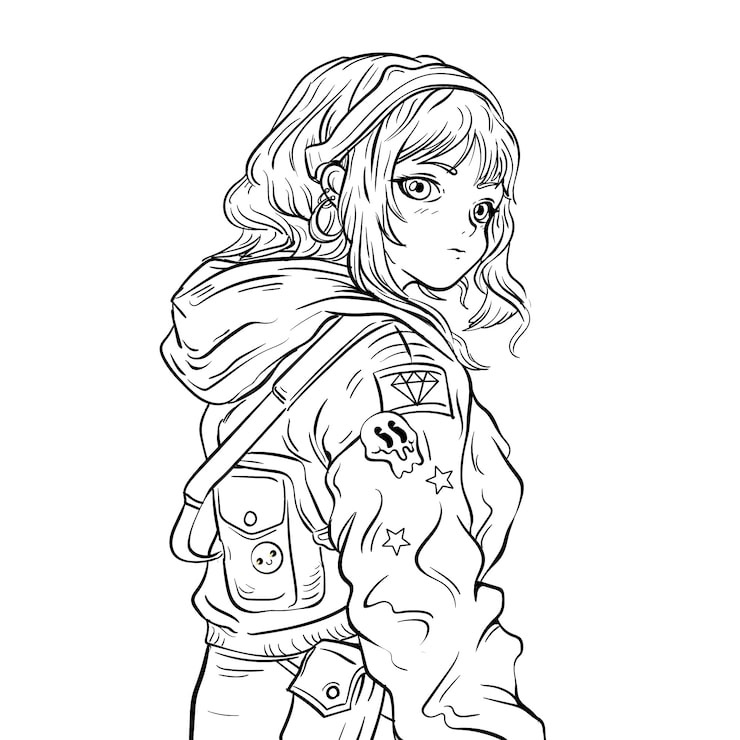 vector manga inking